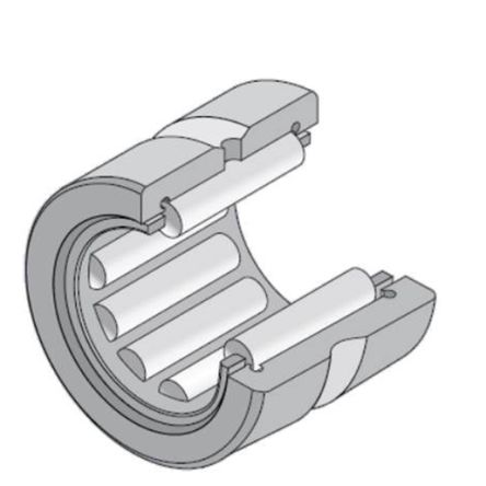 NTN NK16/20R 16mm I.D Needle Needle Roller Thrust Bearing, 24mm O.D