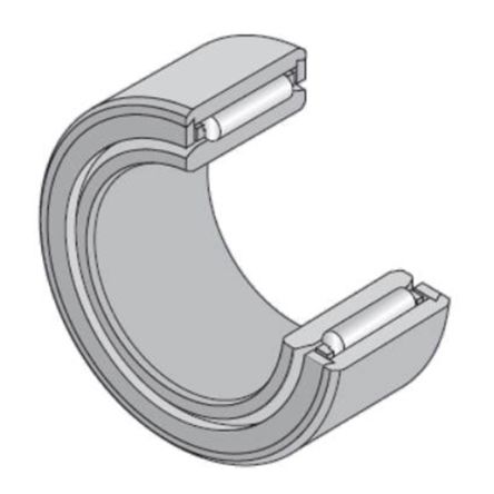 NTN NK9/16T2+1R6X9X16 6mm I.D Needle Roller Bearing Roller Bearing, 16mm O.D