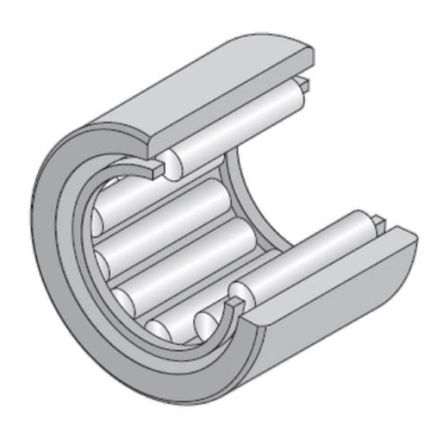 NTN RNA0-10X17X10T2 10mm I.D Needle Roller Bearing Roller Bearing, 17mm O.D