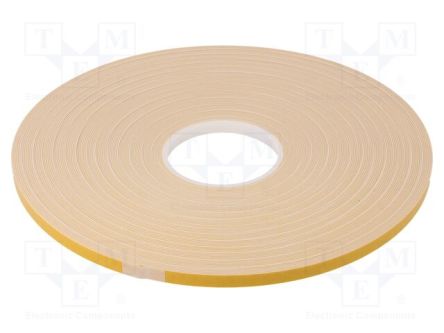 Tesa 04952-00530-00, 4952 White Foam Tape, 1.15mm Thick