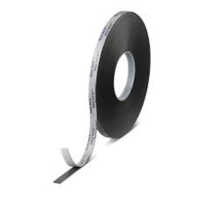 Tesa 07074-00009-22, 7074 Black Foam Tape, 1mm Thick