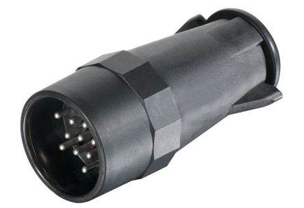 HARTING Circular Connectors, 13 Contacts, Plug-In, Plug, Male, IP69, UIC Series