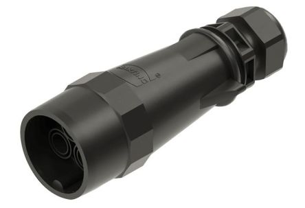 HARTING Circular Connectors, 6 Contacts, Plug-In, Plug, Male, IP69, UIC Series