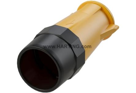 HARTING Circular Connectors, 24 Contacts, Plug-In, M32 Male Connector, Plug, Male, IP67, IP69, UIC Series
