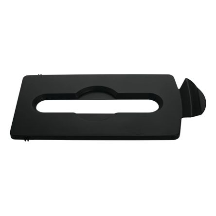 Rubbermaid Commercial Products Black Waste Bin Lid for Waste Bin, 12.7mm