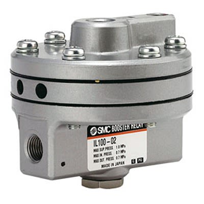 SMC IL100 Pneumatic Booster Regulator, G 3/8