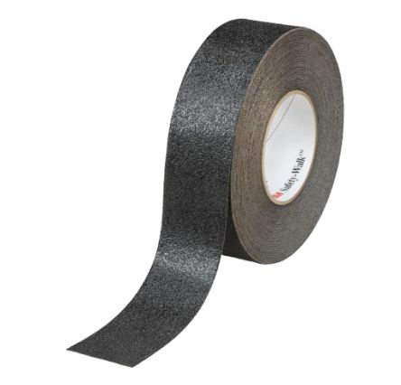 3M 7100370154 Black Aluminium Foil 18.m Adhesive Anti-slip Tape