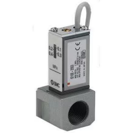 SMC Contact (Reed Switch) Pressure Switch, R 1/8 0.1MPa to 4 bar