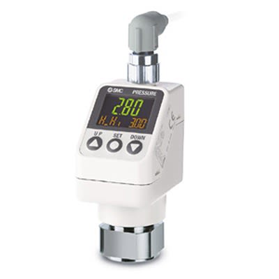 SMC Pressure Sensor 12.5MPa, 12 → 24V dc, IP67 50 bar