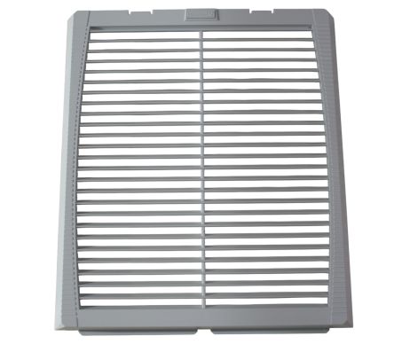 Pfannenberg White Fan Filter, Parallel Slat