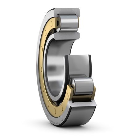 SKF SALKB M8 Male Steel Rod End, 8mm Bore, 56mm Long, Metric Thread Standard, Male Connection Gender