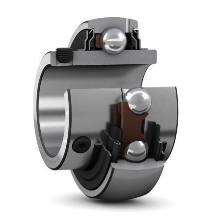 SKF SIL M14 Female Steel Rod End, 15mm Bore, 83mm Long, Metric Thread Standard, Female Connection Gender