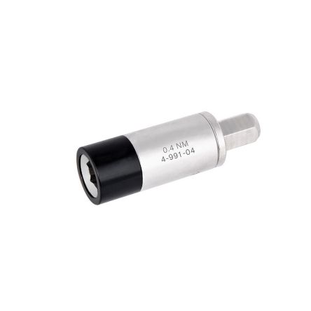 Bernstein 4-991 Series Hexagon Socket Torque Adapter, 6.35 mm, 1/4in Insert, Steel Grey Finish