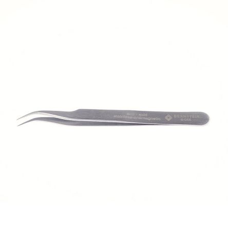Bernstein 120 mm, Stainless Steel, Angle, Tweezer