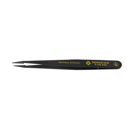 Bernstein 120 mm, Plastic, Very Fine, ESD Tweezer