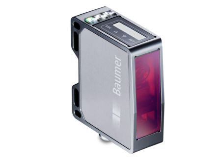 Baumer Distance Photoelectric Sensor, Rectangular Sensor, 30 → 70 mm Detection Range