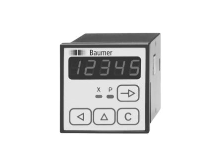 Baumer NE210 Preset Counter, 5 Digit LED, 10Hz, 24 V dc