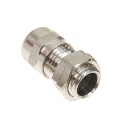 Schneider Electric NSY Series Grey 316 Stainless Steel Cable Gland Kit, M25 Thread, IP68