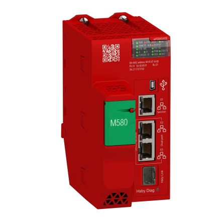 Schneider Electric Modicon M580 Series PLC CPU for Use with Modicon M580, 24 V Supply