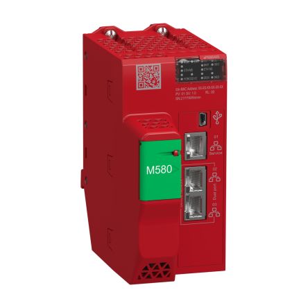 Schneider Electric Modicon M580 Series PLC CPU for Use with Modicon M580, 24 V Supply
