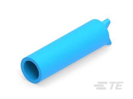 TE Connectivity, 3430 Closed End Splice Connector, Blue, Insulated 22 → 16