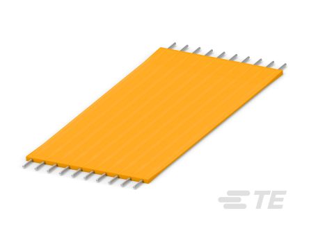TE Connectivity, 14745 Jumper Male Orange Board to Board 25 Way 1 Row 2.54mm Pitch