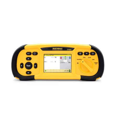Martindale ET6000 Multifunction Tester, 500V, Earth Resistance Measurement RS Calibration