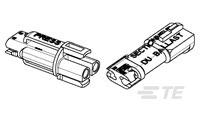 TE Connectivity LIGHT-L-NOK Series Lighting Connectors, 2 Contact(s), 1 Row(s)