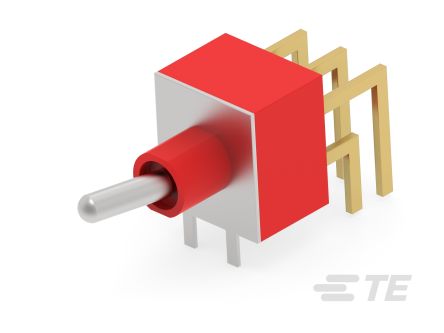 TE Connectivity Toggle Switch, On-Off-(On), 20V ac/dc