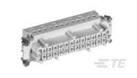 TE Connectivity Heavy Duty Connector Module, 2-110 Series, For Use With Heavy Duty Connectors