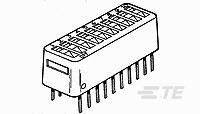 TE Connectivity 5 Way Panel Mount DIP & SIP Switch SPST, Rocker Actuator