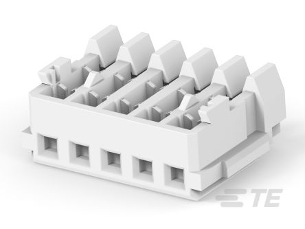 TE Connectivity 353293-5 Series Cable Mount PCB Header, 5 Contact(s), 1.5mm Pitch, 1 Row(s)