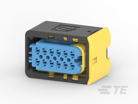 TE Connectivity, 4-1703639-1, 4-170 Female 12 Way Housing For Female Terminals for use with Automotive Housings