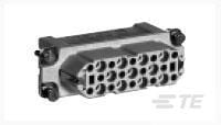 TE Connectivity Heavy Duty Connector Module, HN Series Series 25 Way, For Use With Heavy Duty Connectors