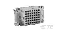 TE Connectivity Heavy Duty Connector Module, HN Series Series, For Use With Heavy Duty Connectors