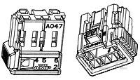 TE Connectivity, 2829 Automotive Connector 282991-3