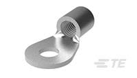 TE Connectivity, Solisstrand Uninsulated Ring Terminal, M6mm Stud Size, Silver