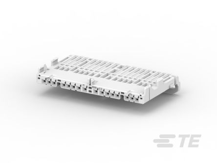 TE Connectivity, AMP Female 16 Way Housing For Female Terminals for use with Wire And Cable