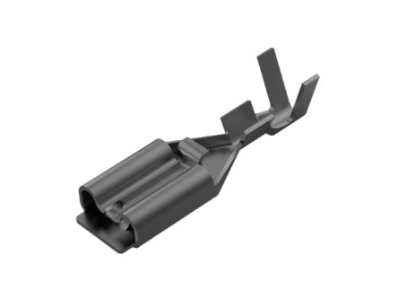 TE Connectivity, Positive Lock Receptacle Terminal, Grey, Uninsulated, Tin 26 → 20 AWG