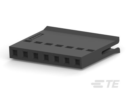 TE Connectivity, 4873 2.54mm Pitch 7 Way Straight Socket FPC Connector, Wire Wrap