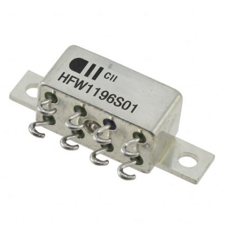 TE Connectivity HFW Series Electromechanical Interface Relay, DPDT, 2-Pole
