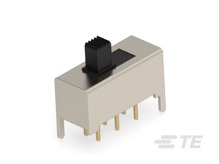 TE Connectivity Slide Switch DPDT On-Off-On 300mA Extended