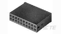 TE Connectivity AMPMODU Series Straight Cable Mount Housing, 24 Contact(s), 2.54mm Pitch, 2 Row(s)