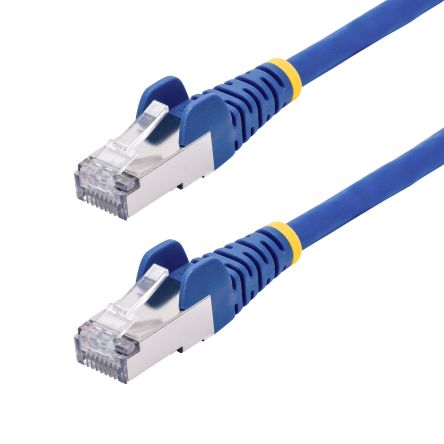 StarTech.com NLBL, 1m Cat8, Blue RJ45 to Male RJ45 Male, Shielded Shielded, Terminated LSZH Sheath