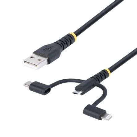 StarTech.com USB 2.0, Male USB A to Male, 480Mbps, 1m