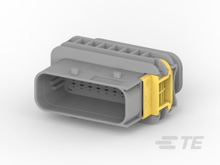 TE Connectivity, 2-1564412-1, 2-156 Horizontal Male 18 Way Housing For Male Terminals for use with Automotive Housings