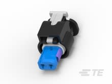 TE Connectivity, 3-1718643-1, 3-171 Female 2 Way Housing For Female Terminals for use with Automotive Housings
