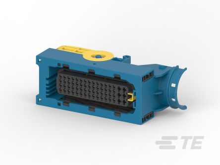 TE Connectivity, 3-1418 Automotive Connector Receptacle Blue Cable Mount 62 Way, Wire Termination 3-1418883-1