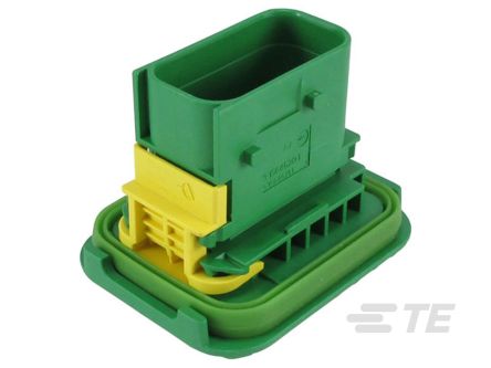 TE Connectivity, 3-1564520-1, 3-156 Male 12 Way Housing For Male Terminals for use with Automotive Housings