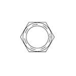 Littelfuse Toggle Switch Hex Nut for use with YM Series